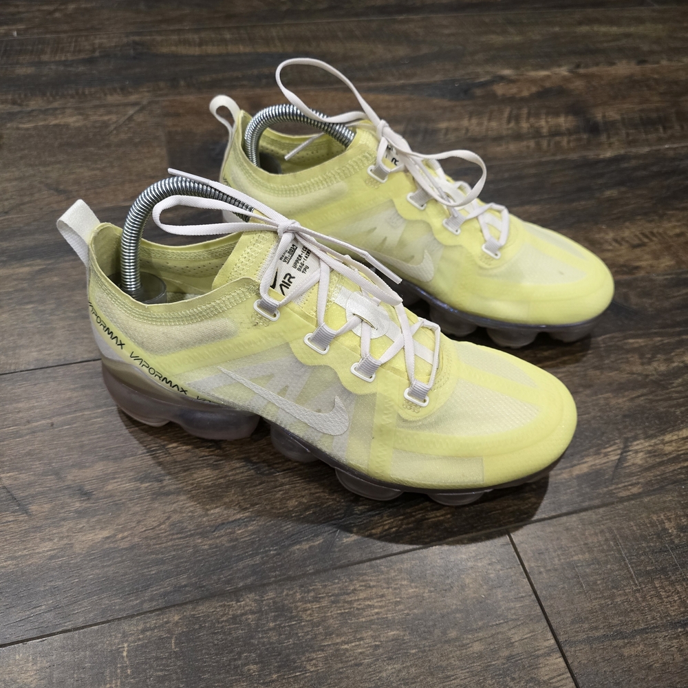 Nike Air VaporMax Yellow Sneakers Womens Volt Yellow Color